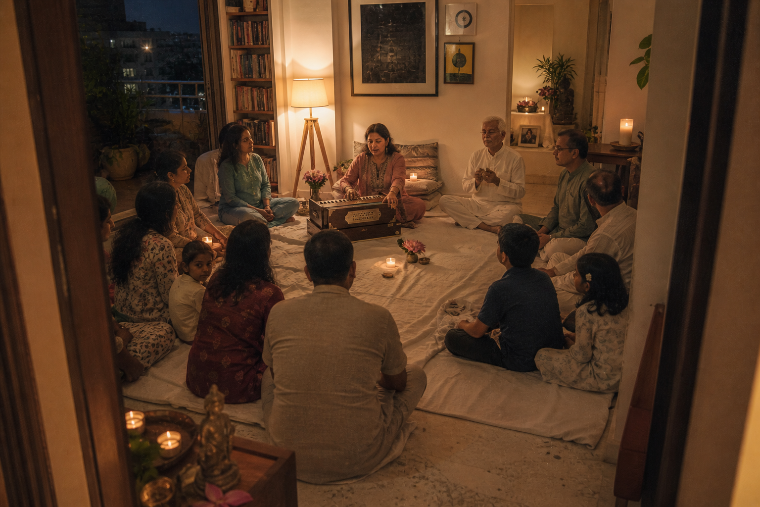 Birthday and anniversary kirtan